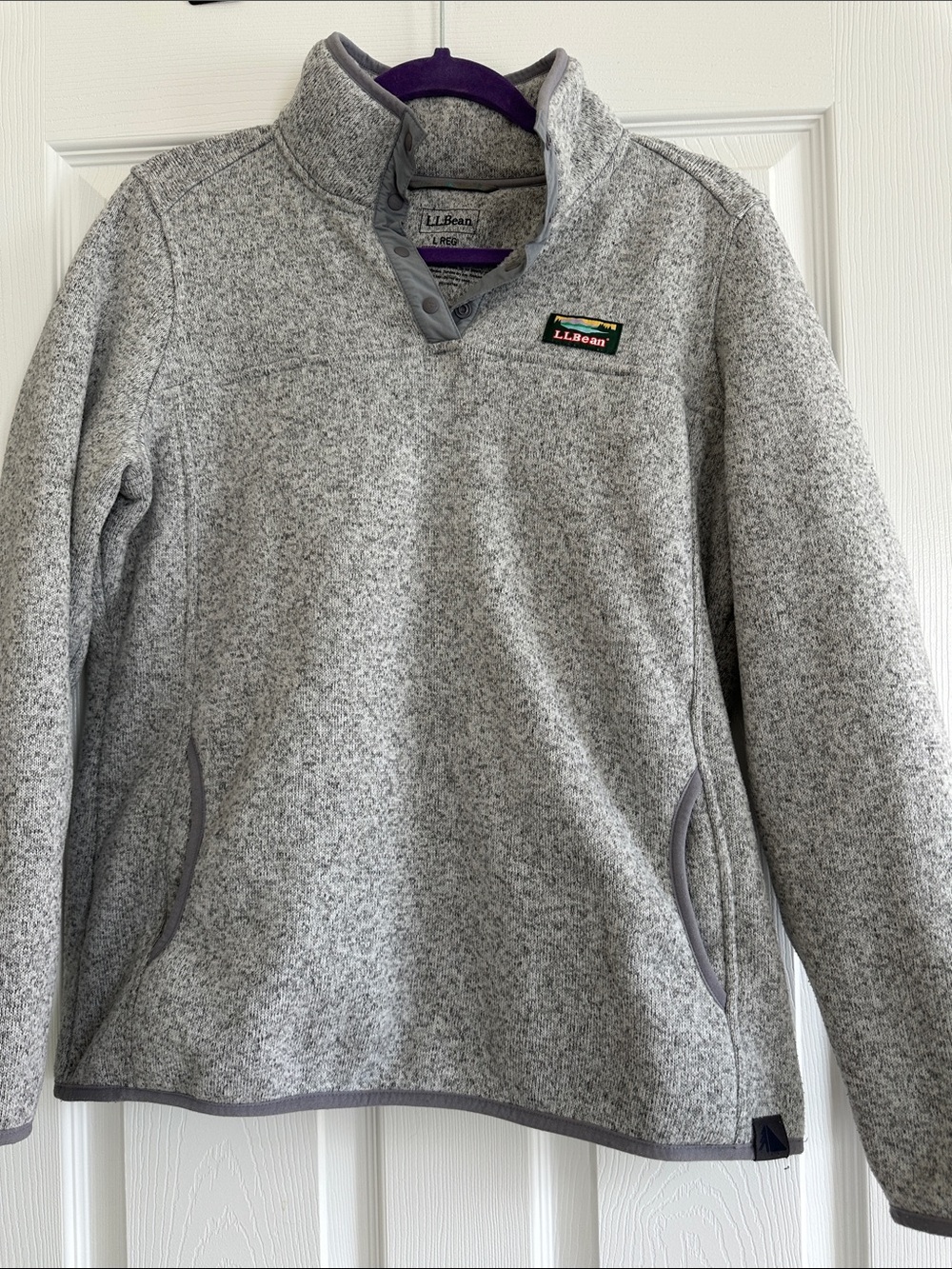 L.L. Bean Women’s Size Large Sweater Fleece Pullover